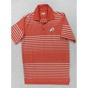 Utah Utes‎ Ping Collection Logo Polo Golf Shirt (Men's Small) Red